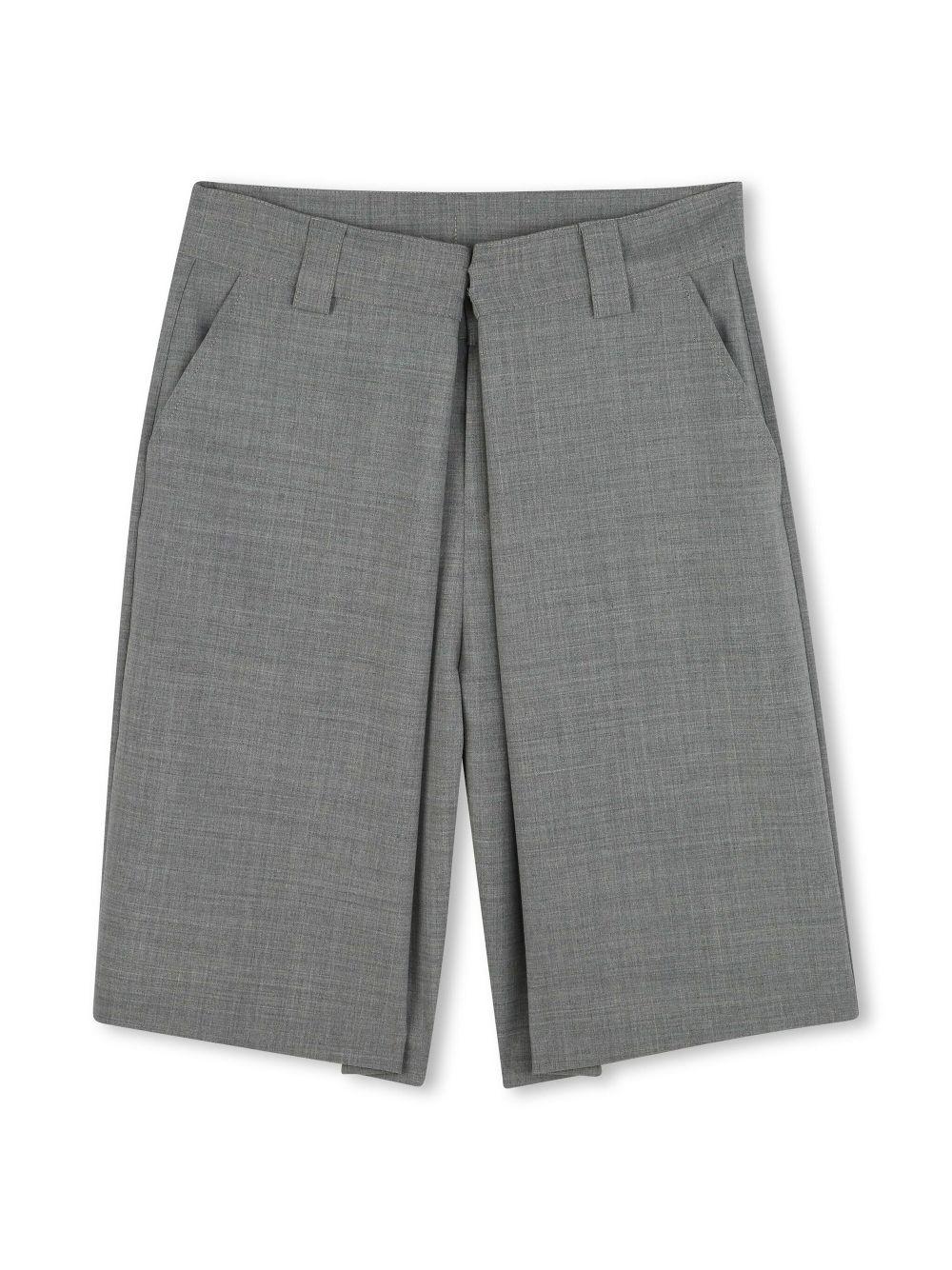 Bermuda grigio con piega frontale H30712 A47 GIVENCHY KIDS 