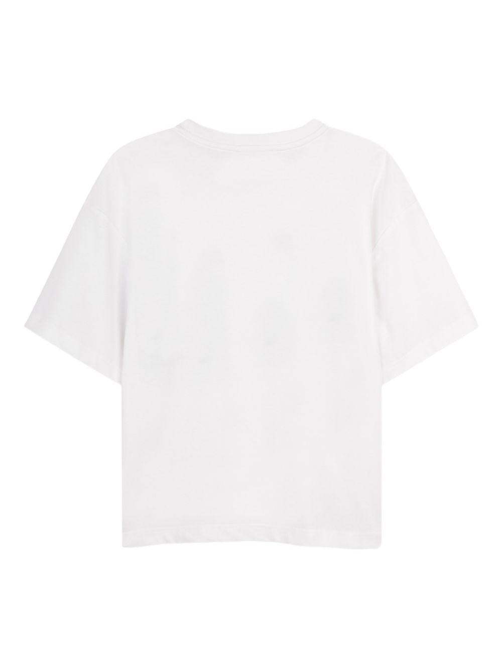 T-shirt in cotone con stampa a cassetta W60846 10P MARC JACOBS KIDS 