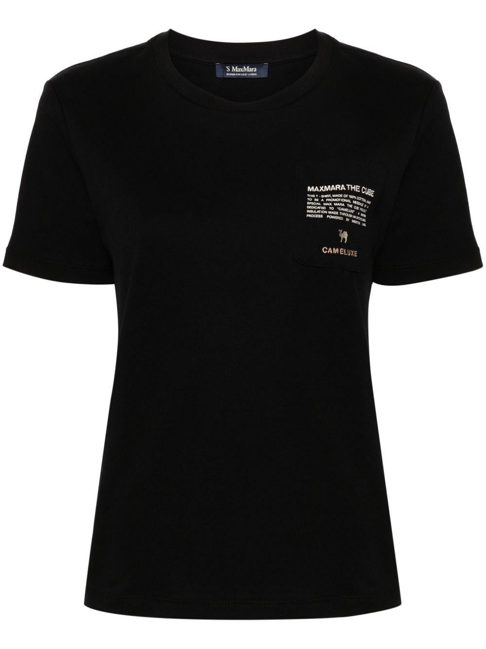 T-shirt Sax nera <BR/> 2419971021600 019 MAX MARA 