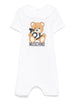 Tutina bianca teddy toy neonata
