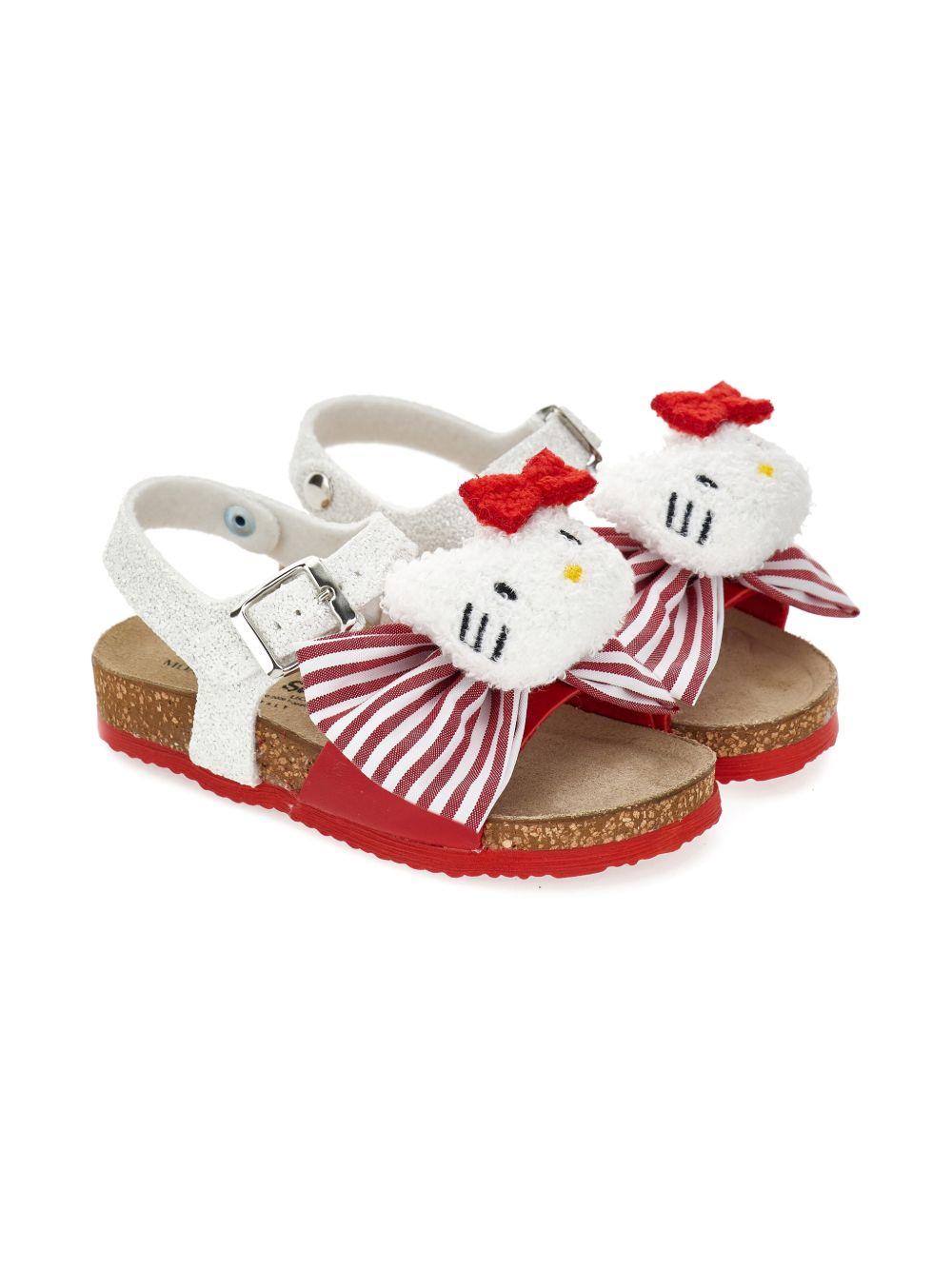 Sandali con decorazioni Hello Kitty 8CG0157702 9944 MONNALISA KIDS 