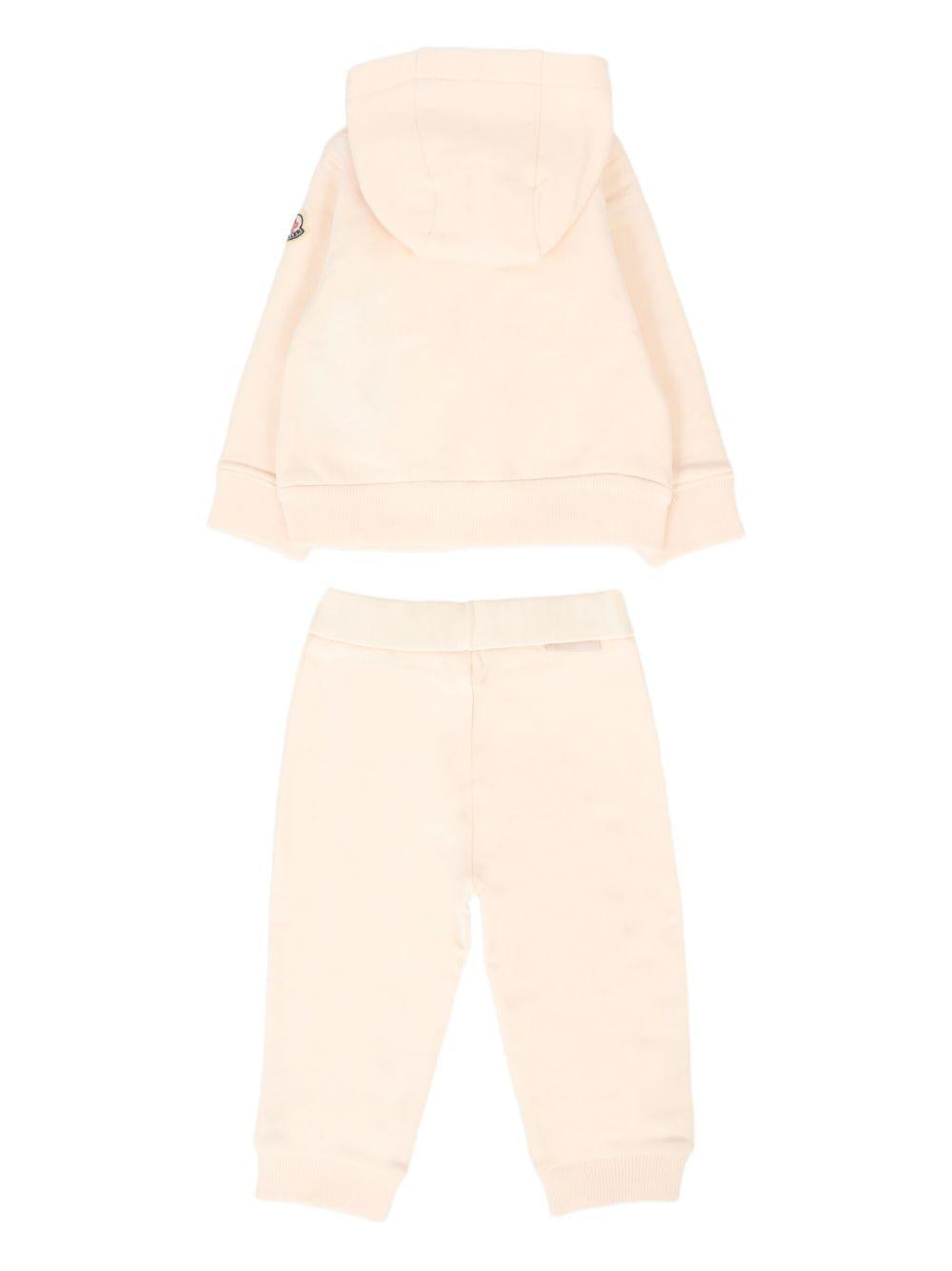 Set Tuta con Cappuccio e Logo Cuore K29518M0001089A23 529 MONCLER KIDS 