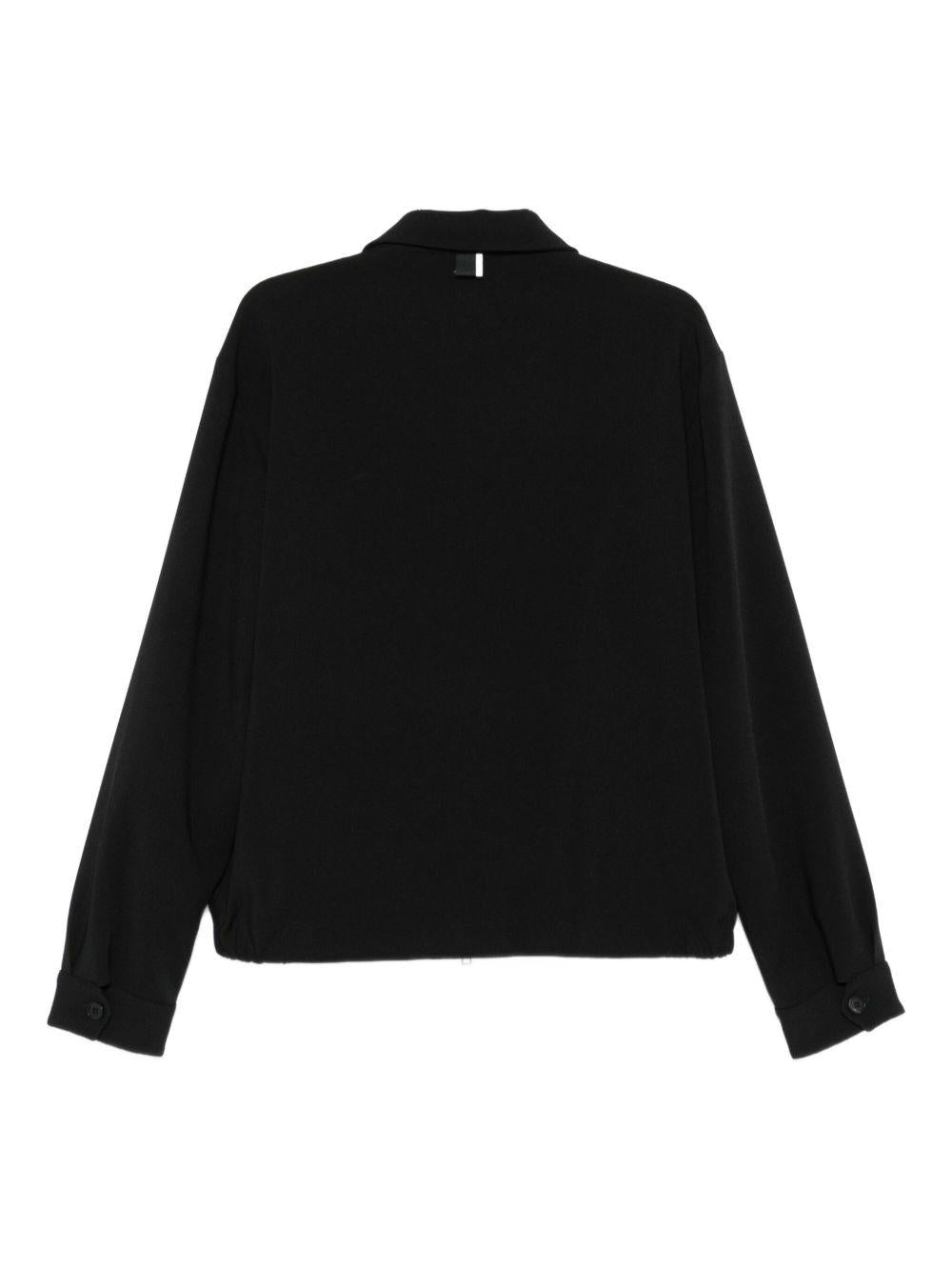 Giacca Camicia con Zip e Colletto L1HFW25260012 D001 LOW BRAND 