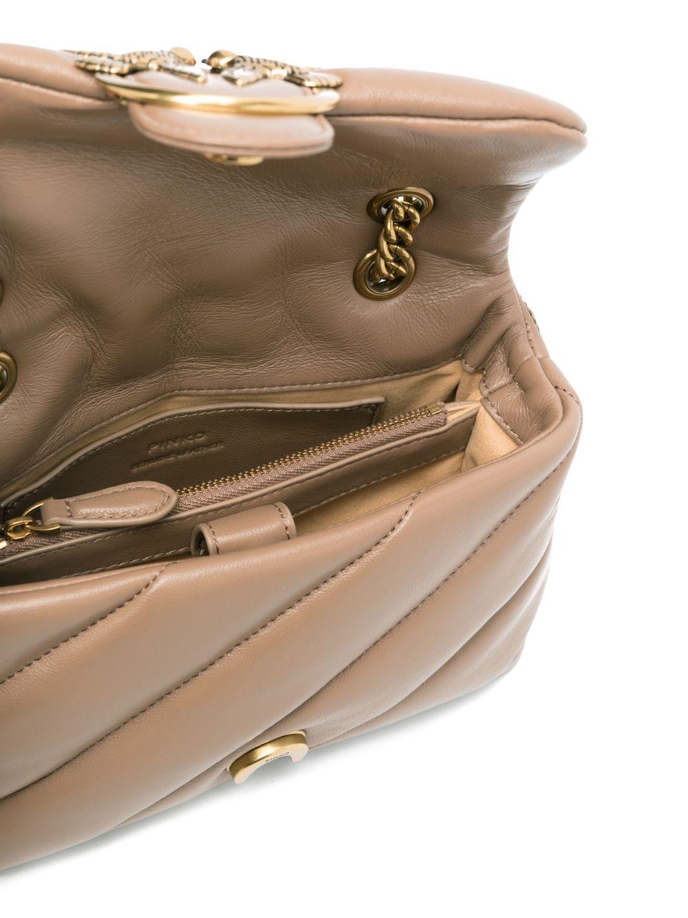 Borsa a Tracolla Mini in Montone 100039A0F2 D01Q PINKO 