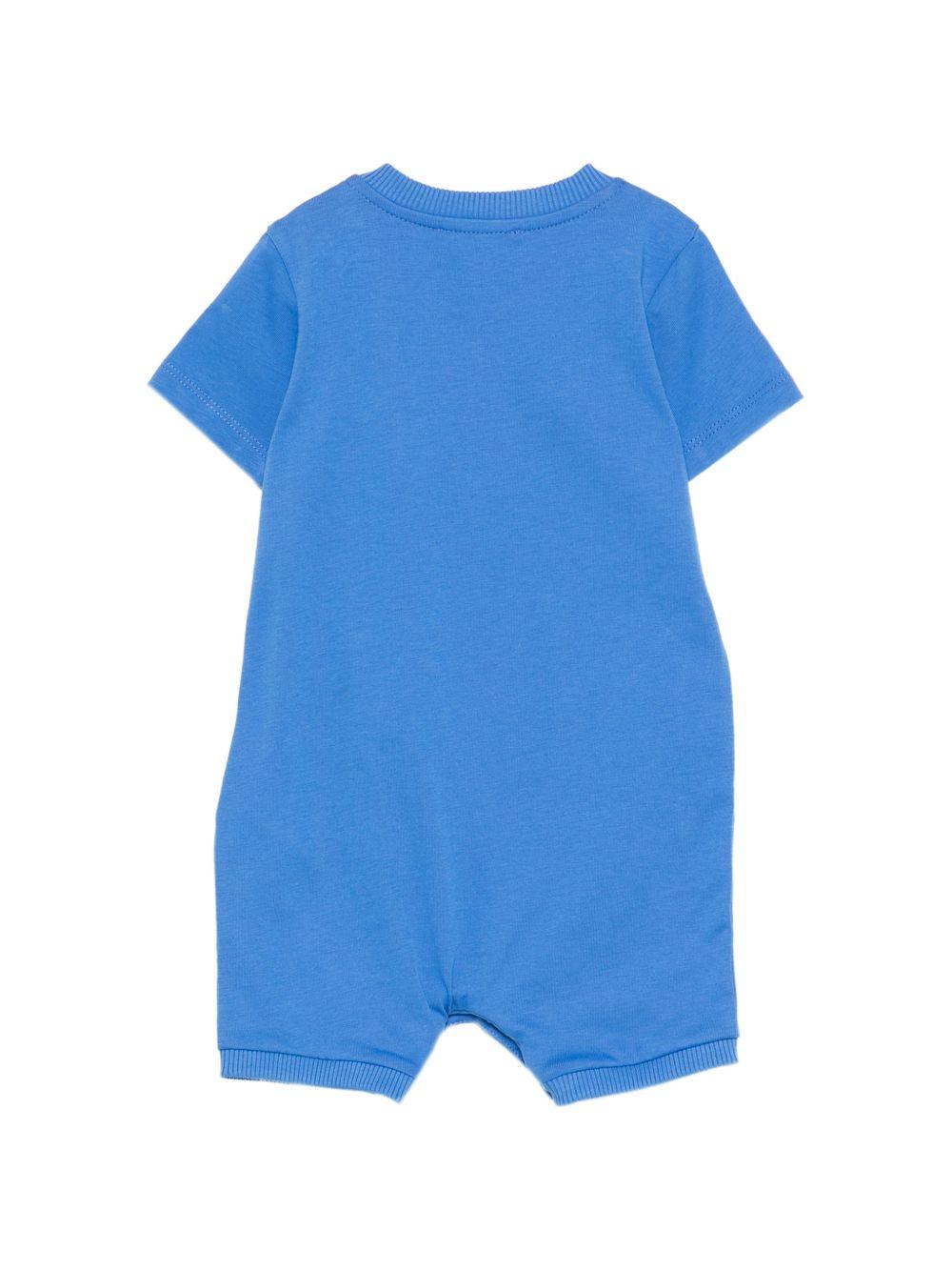 Pagliaccetto con stampa MTY022LAA01 40630 MOSCHINO KIDS 