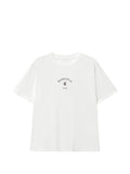 T-shirt in cotone girocollo