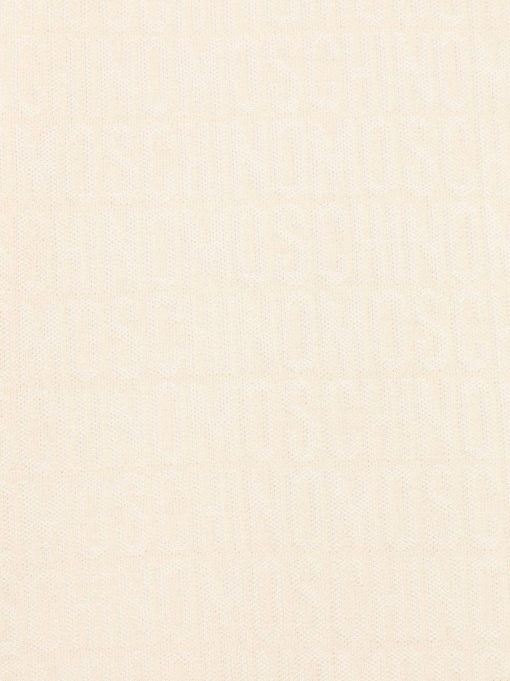 T-shirt beige logo all-over