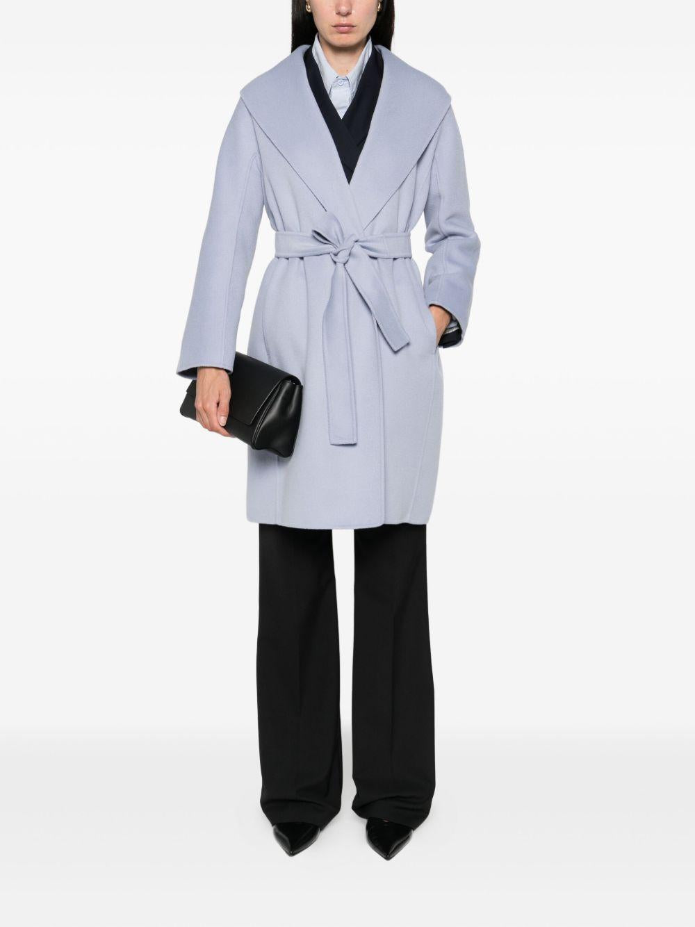 Cappotto a Portafoglio con Cintura 2529016061600 059 MAX MARA 'S 