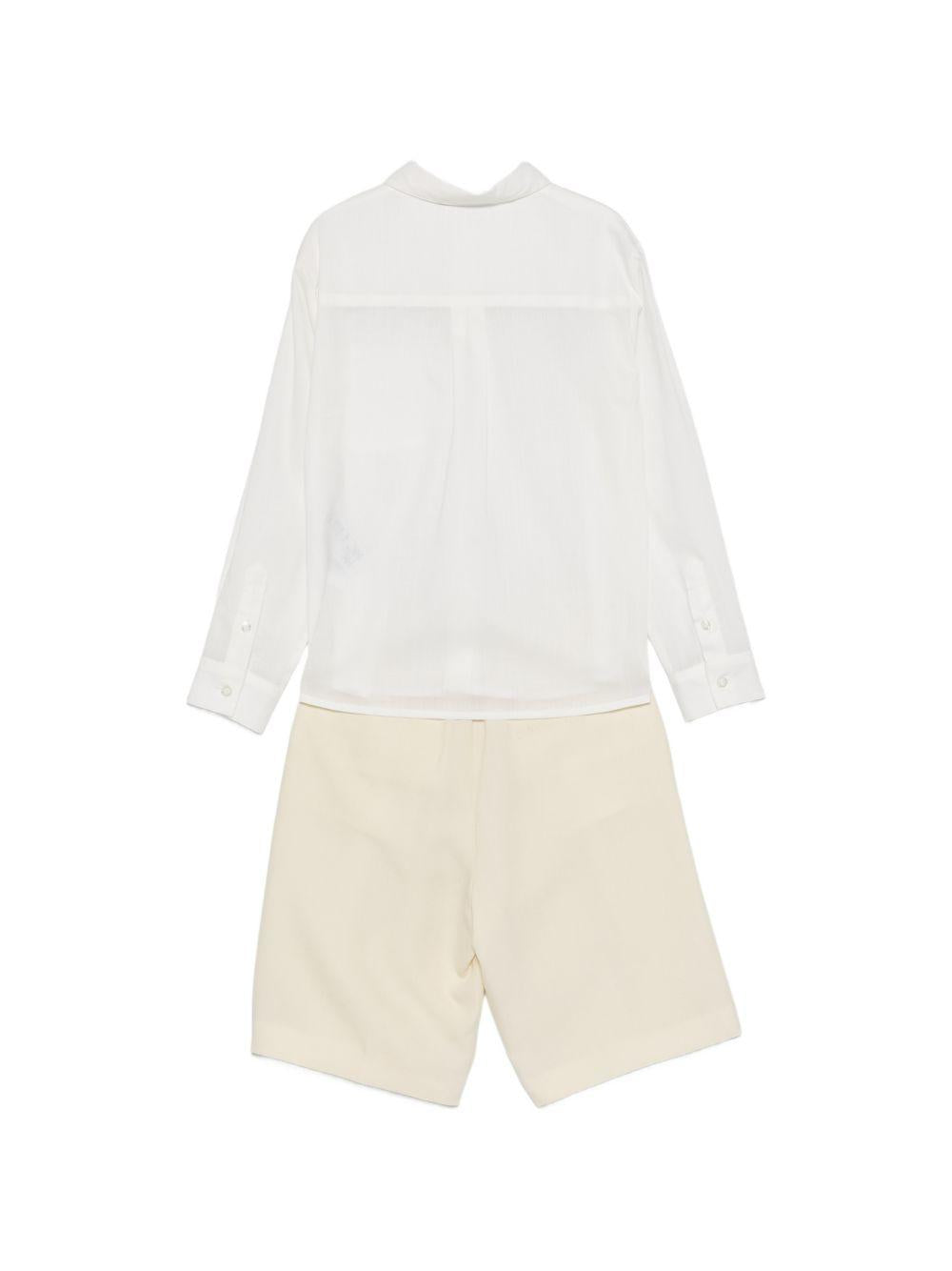 Completo camicia e pantaloni corti EB000901AF20967 M0015 EMPORIO ARMANI KIDS 