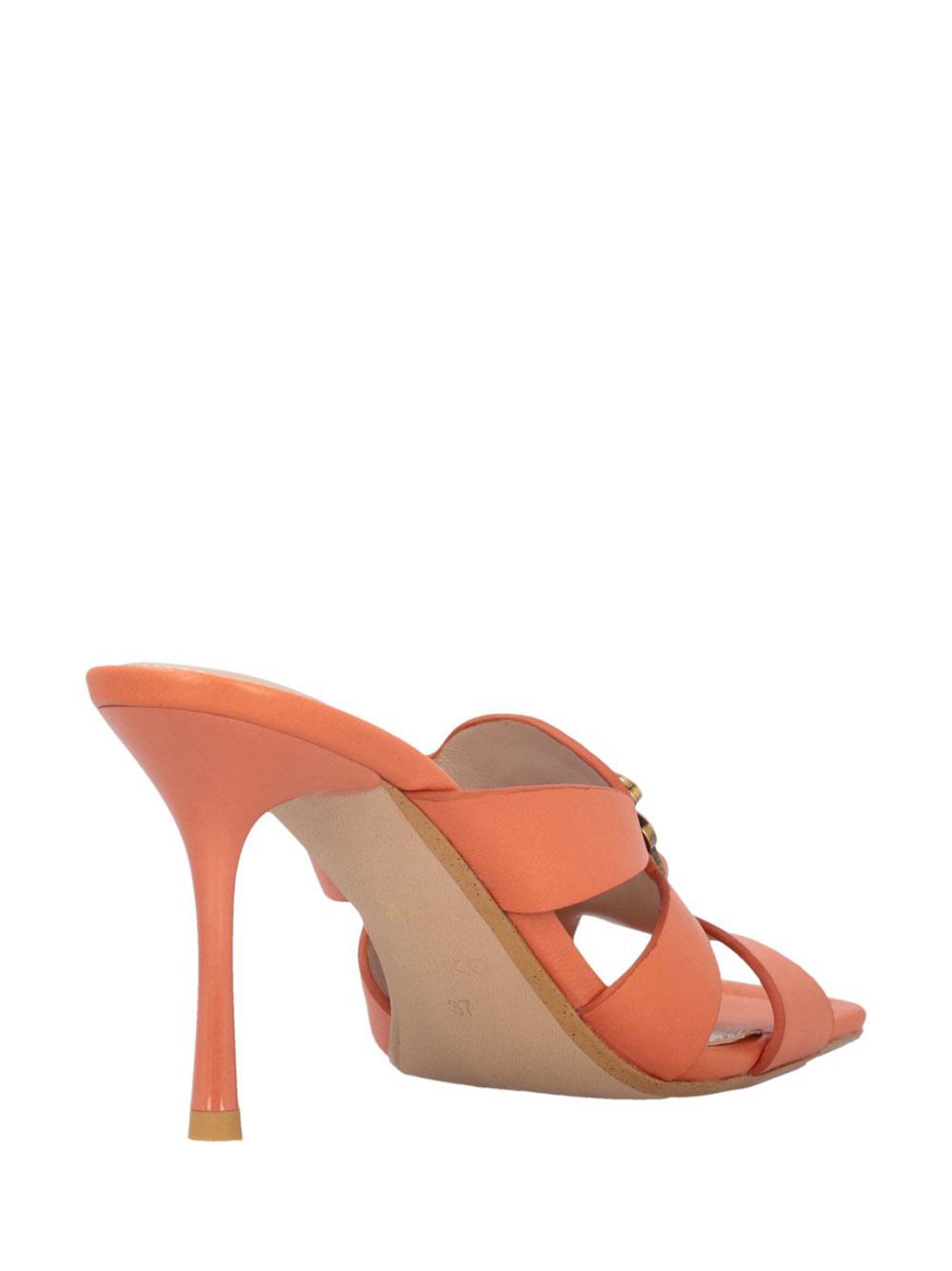Sandalo lisa 04 arancione fard