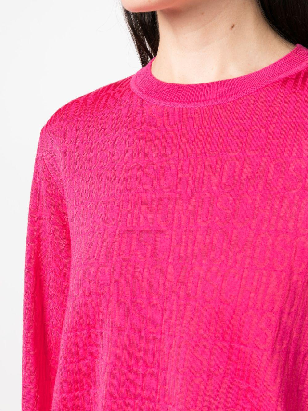 Maglia Donna Rosa Lana