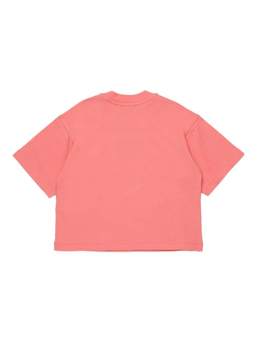 T-shirt in cotone girocollo J0242800YI9 K333 DIESEL KIDS 