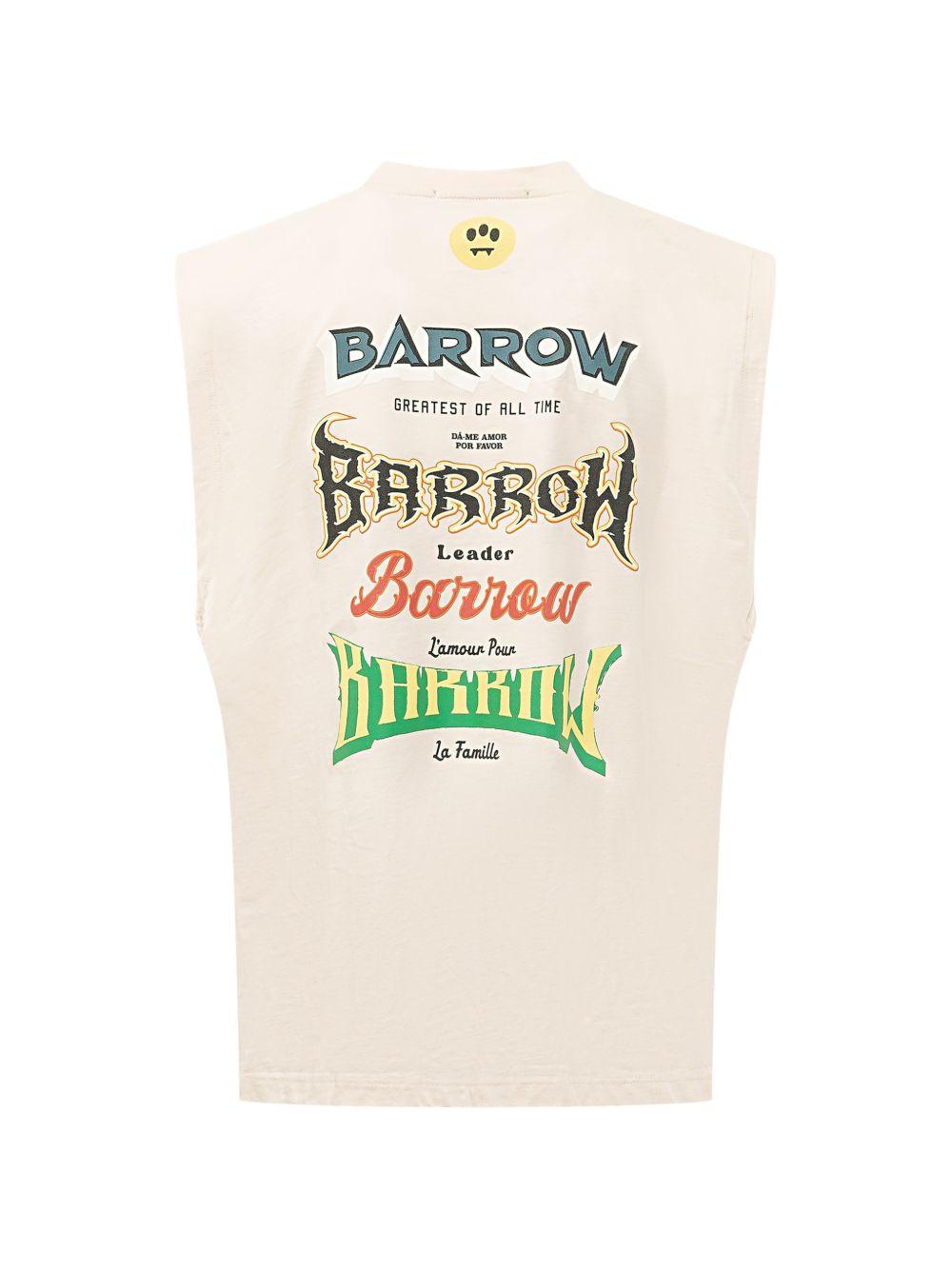 Canotta girocollo senza maniche S6BWUATH023 013 BARROW 