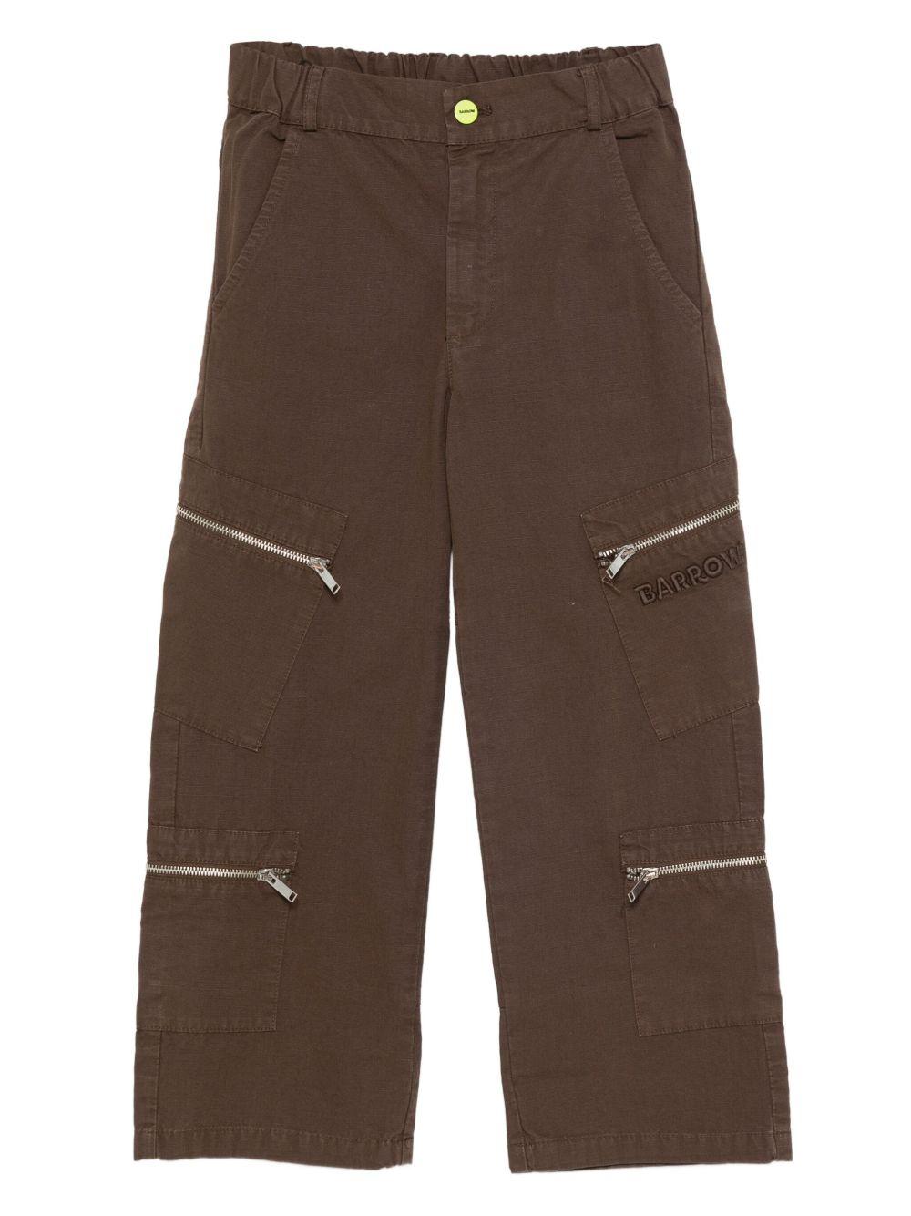 Pantaloni Cargo con Tasche e Vita Elasticizzata F5BKJUPA148 308 BARROW KIDS 