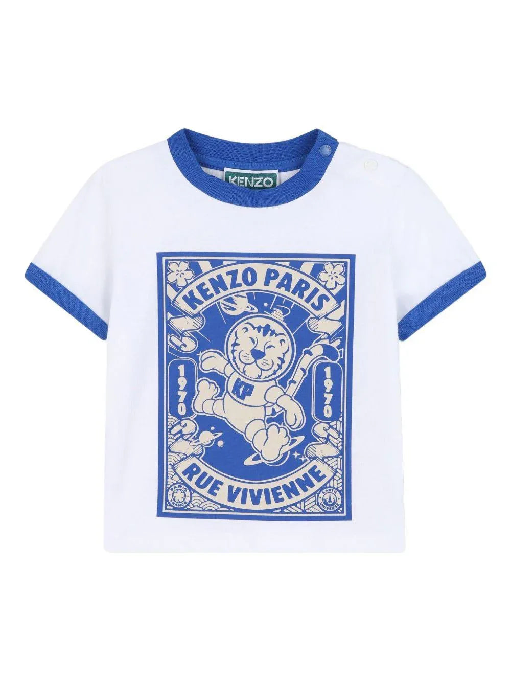 Set di Due T-shirt con Stampa Tigre e Logo - Preludio Moda