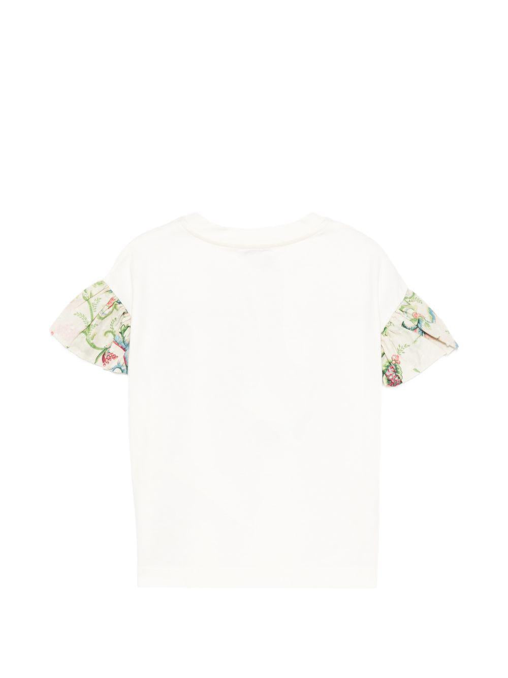 Maglietta con stampa floreale GY8A51Z3672 102 ETRO KIDS 