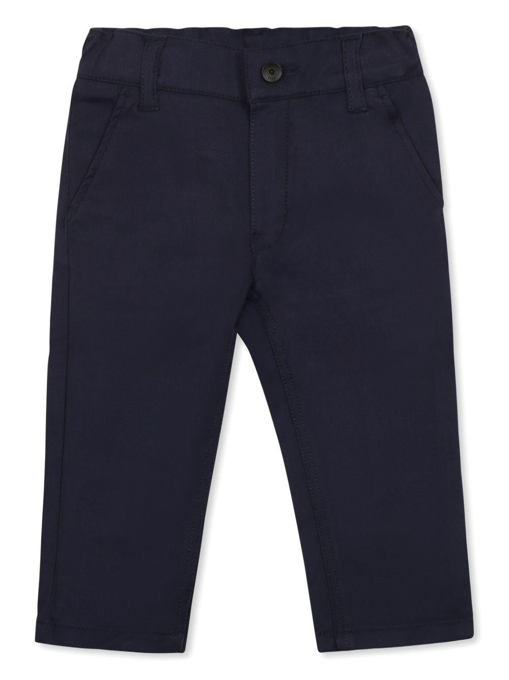 Pantalone blu neonato