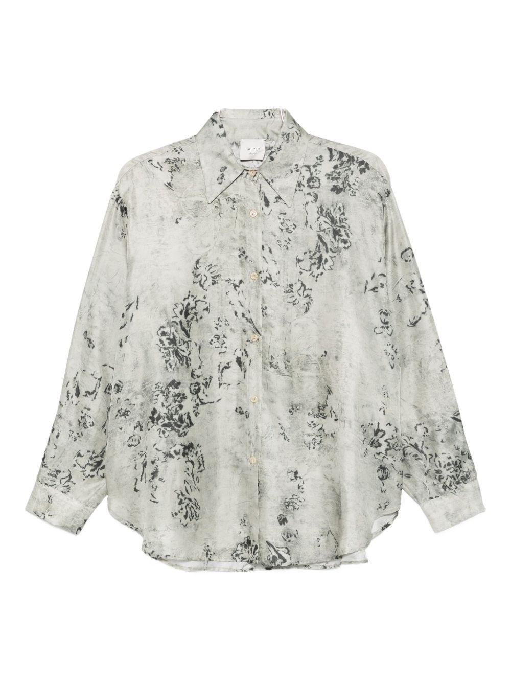 Camicia con Stampa Floreale 165254A5225 ARG ALYSI 