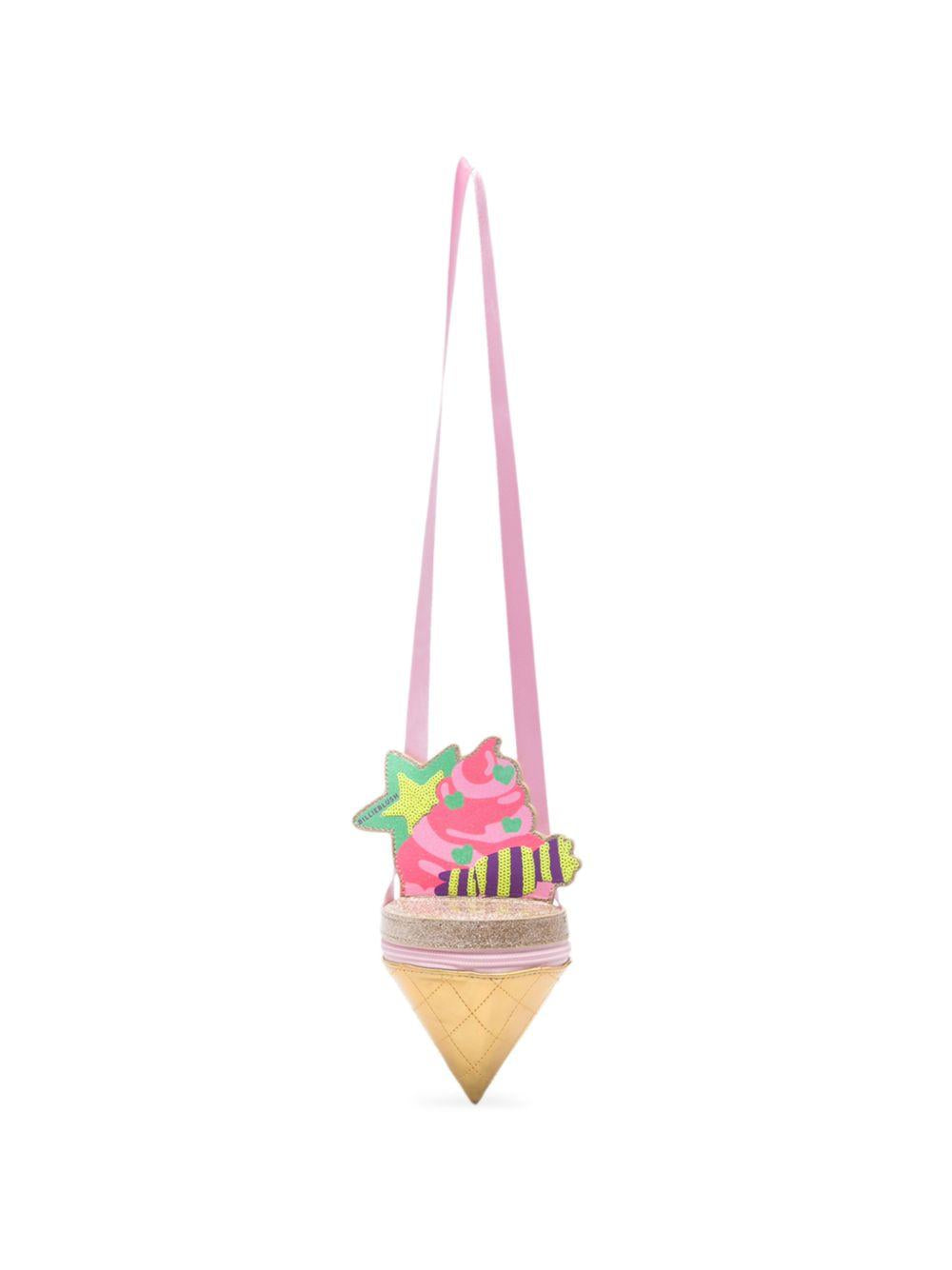 Borsa a tracolla con ciondolo gelato U22043 Z99 BILLIE BLUSH KIDS 