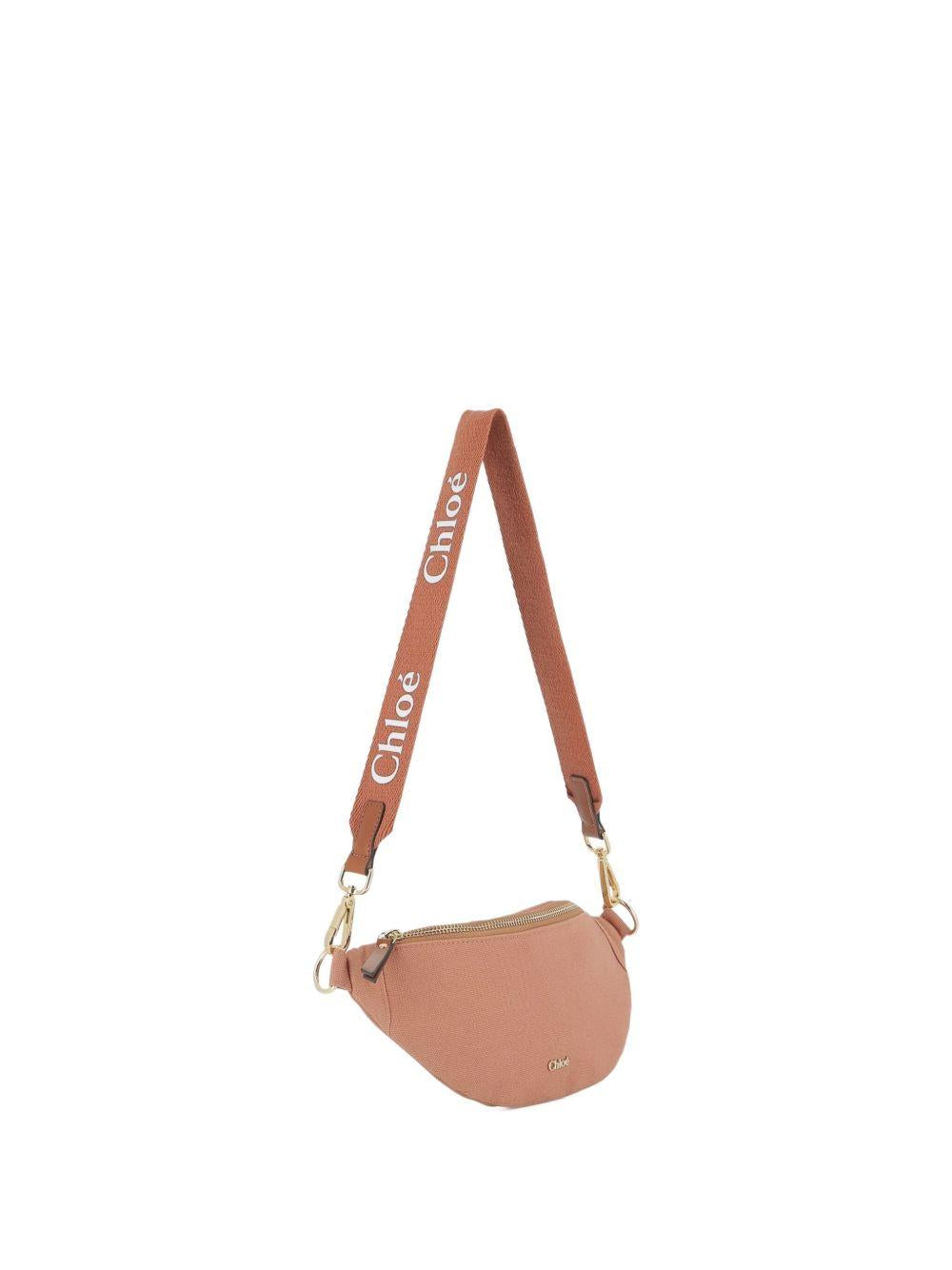 Marsupio con Logo e Dettagli Color Oro C20685 360 CHLOE KIDS 