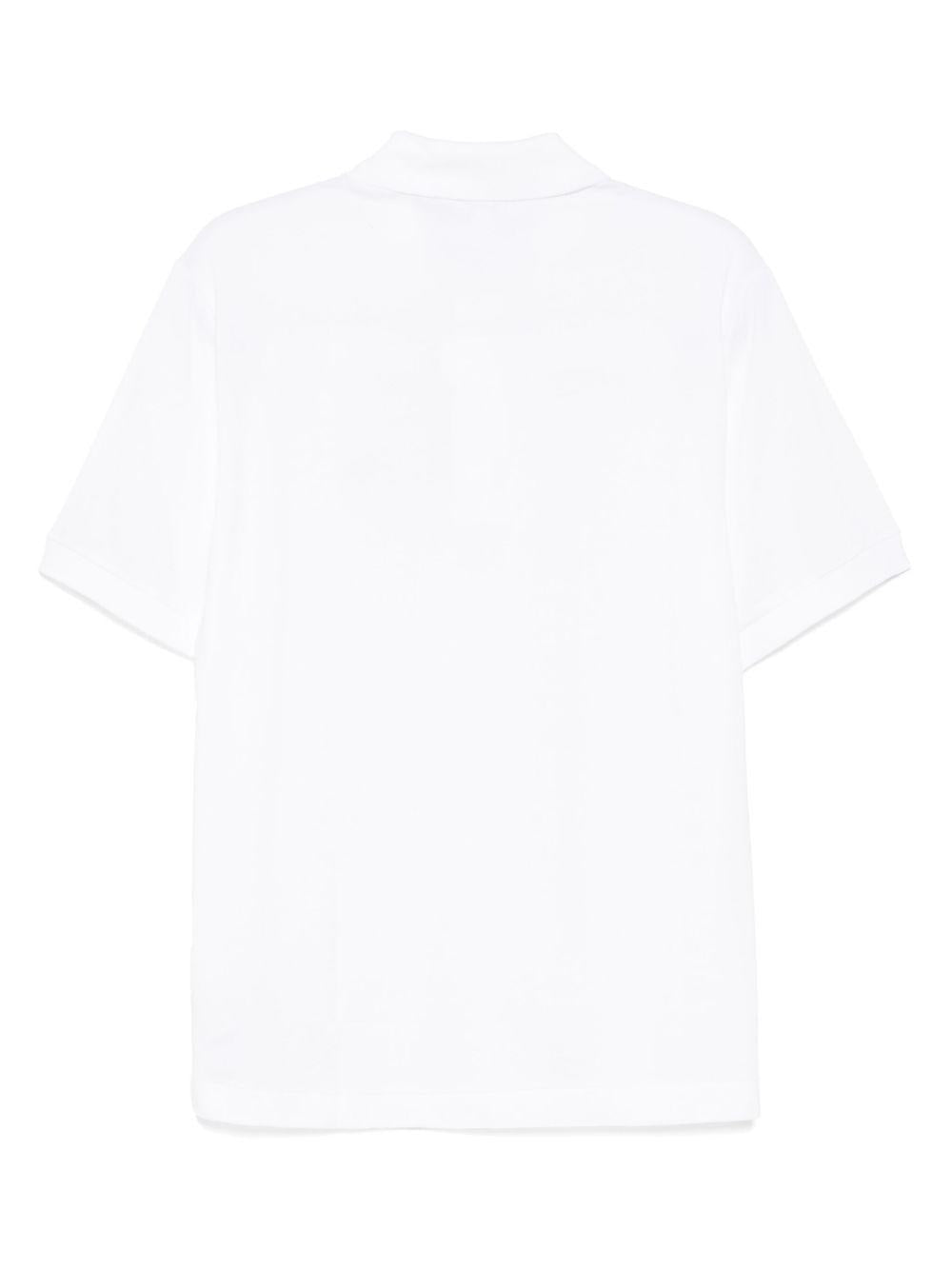 Polo in cotone con logo PH9851 001 LACOSTE 