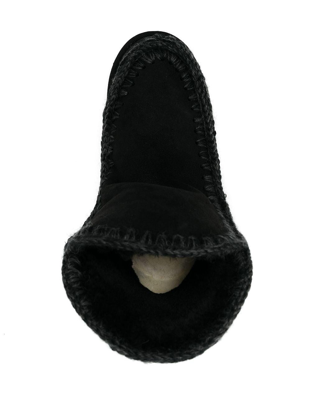 Stivale nero 23cm  con zeppa interna corta