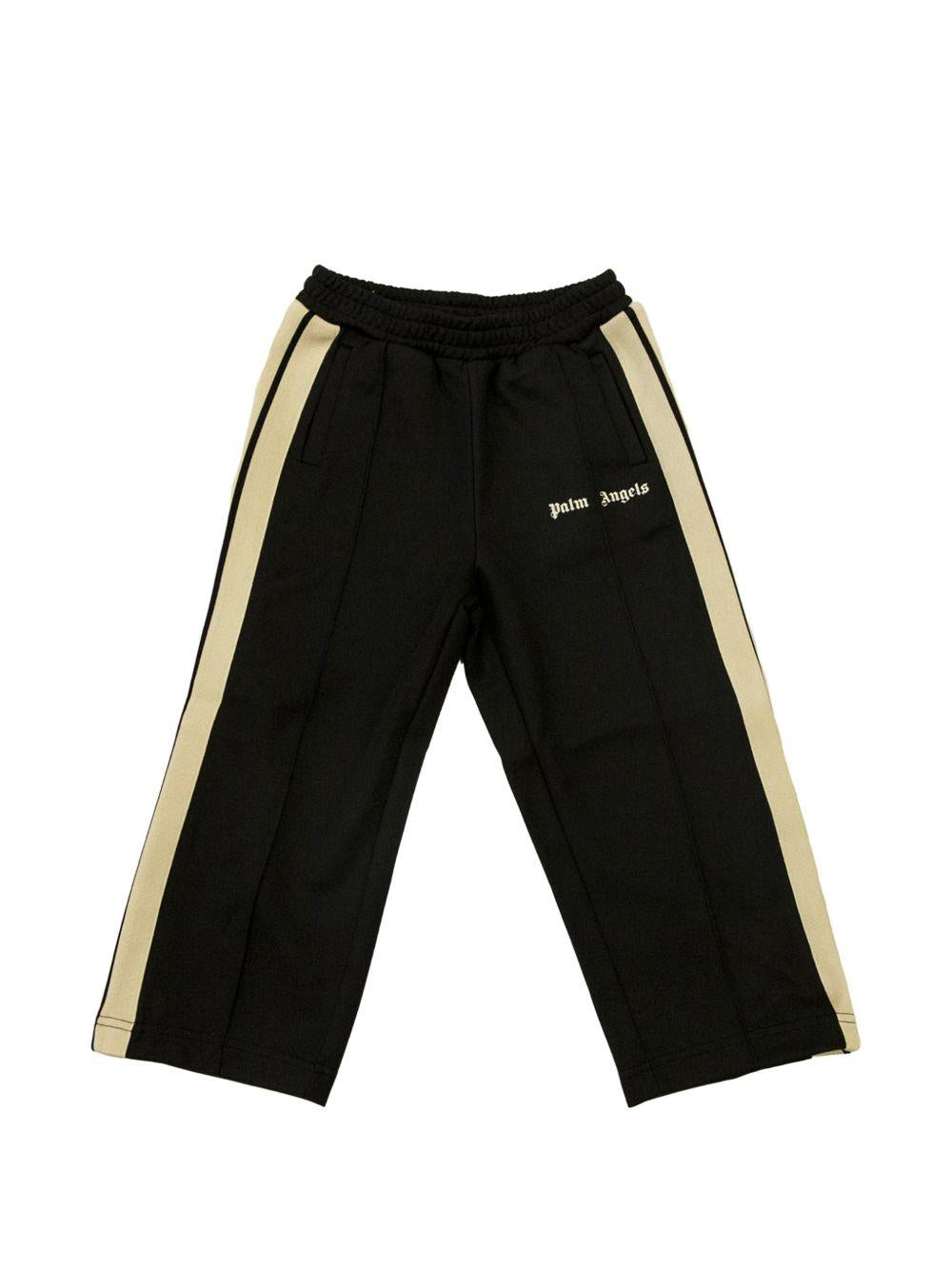 Pantaloni in misto poliestere con bande laterali PBCJ002S26FAB001 110 PALM ANGELS KIDS 