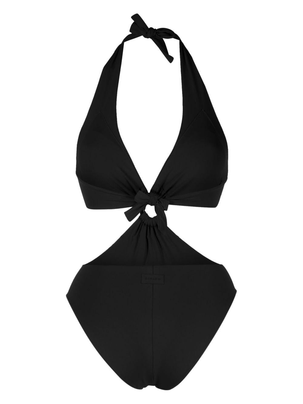 Costume trikini intero nero FC45M0 F0009 FISICO 