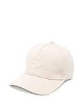 Cappello da baseball in cotone beige