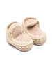 Eskimo boots rosa antico in pelle scamosciata Mou Kids