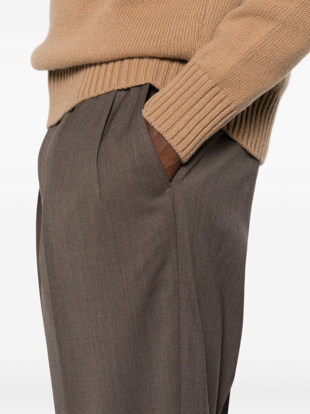 Pantaloni Plissé PORTOBELLOS400100 00053 BRIGLIA 