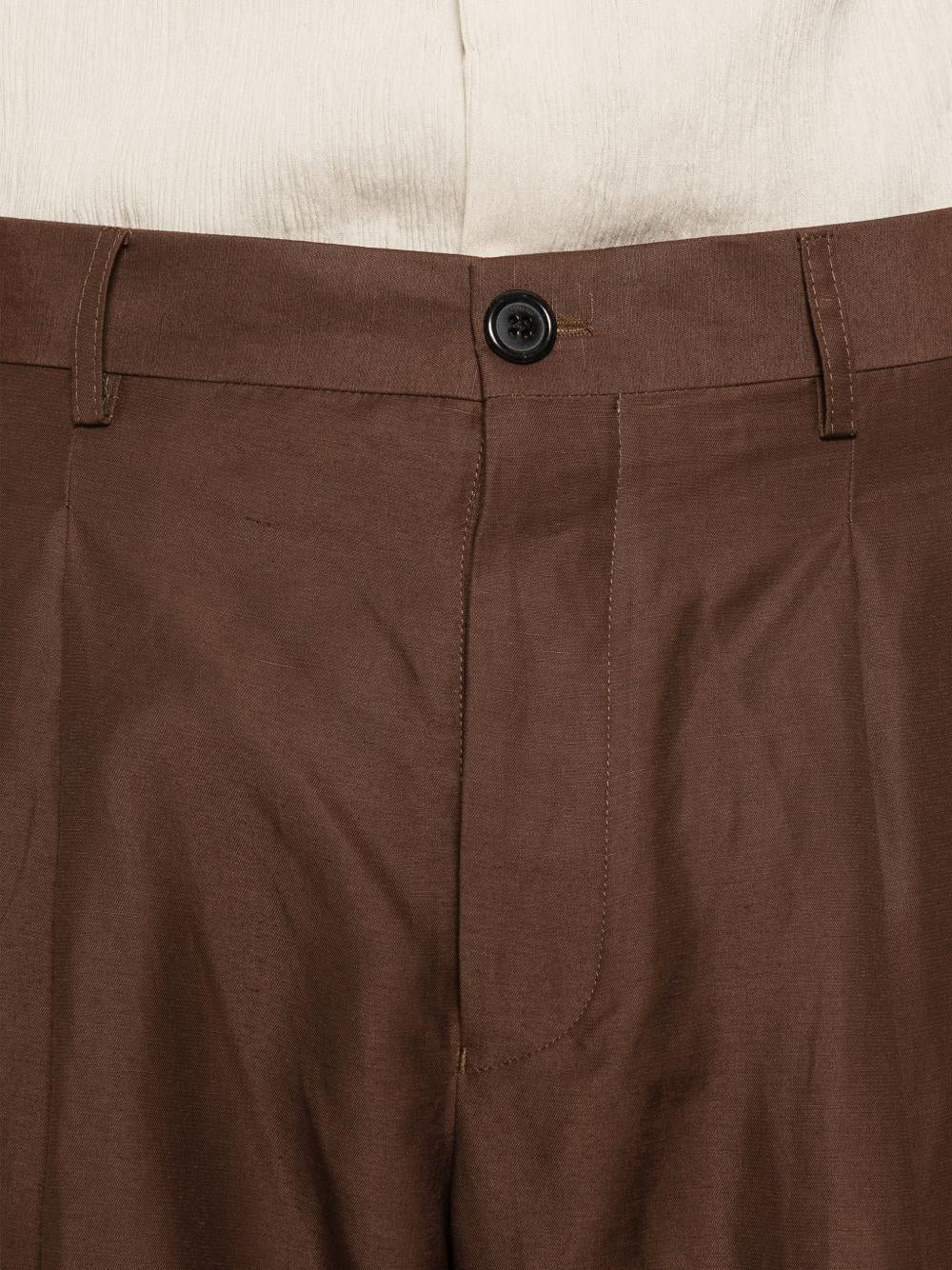 Shorts con pieghe frontali S6LAMASH090 920 LANEUS 