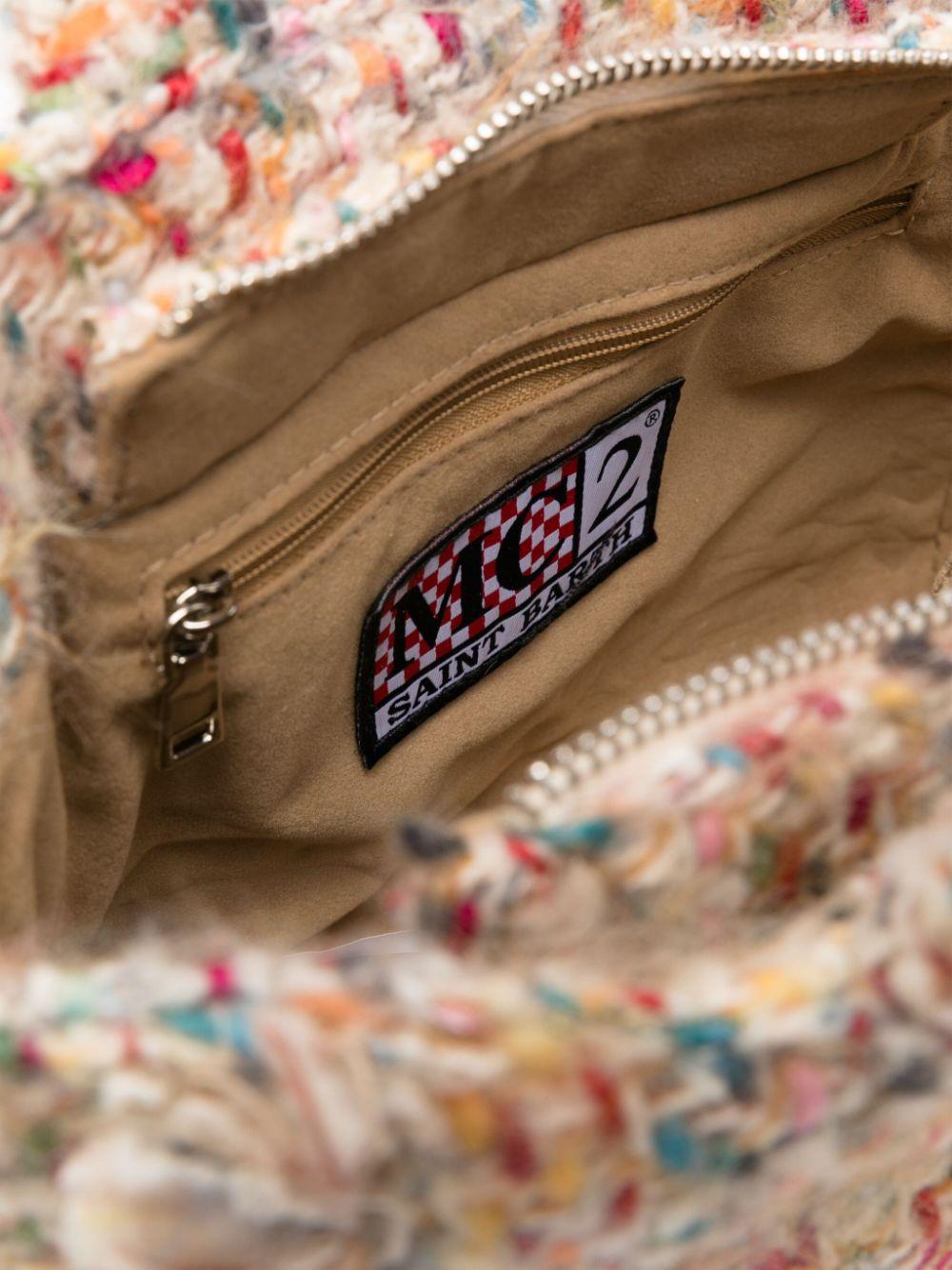 Borsa vanity mini classic in tweed multicolor