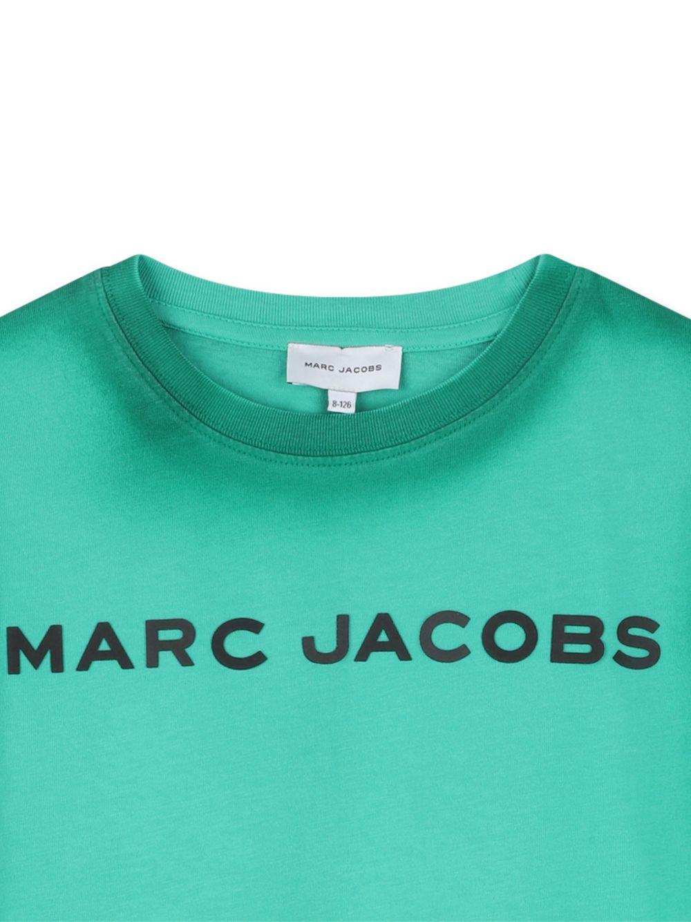 T-shirt con logo a maniche corte W60769 73D MARC JACOBS KIDS 