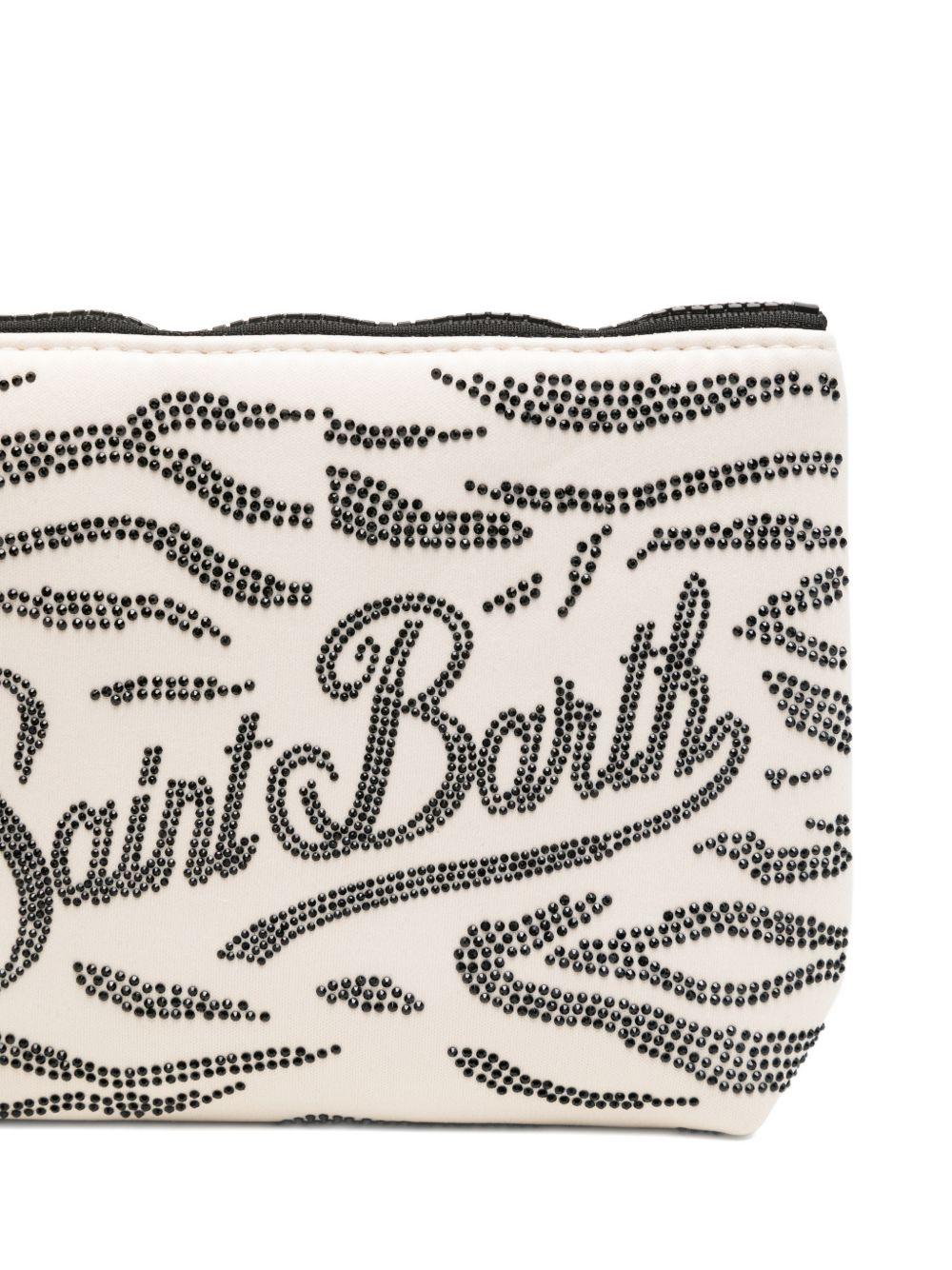 Pochette con strass e zip ALI0032# 00271L MC2 SAINT BARTH KIDS 