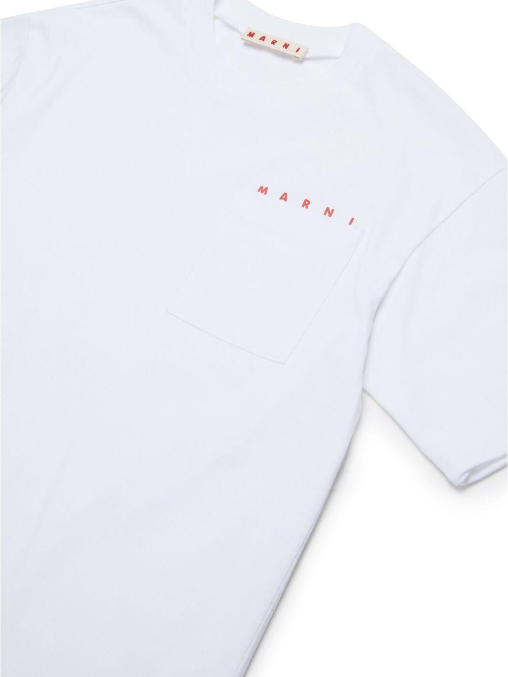 Maglione cropped con applicazioni gioiello M01415M00RF 0M100 MARNI KIDS 