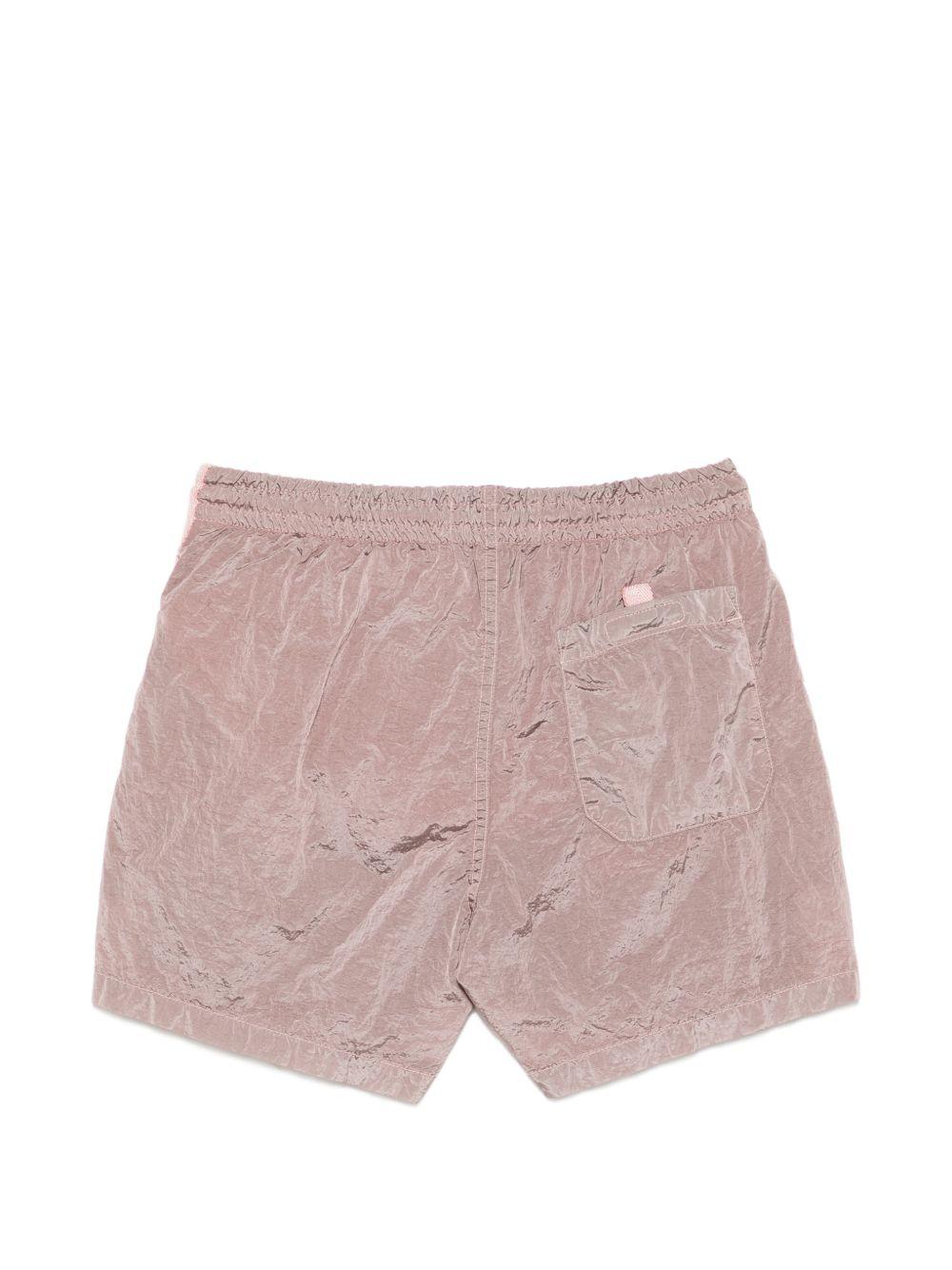 Bermuda color cipria con fasce laterali L1S16B100002S0043 V008D STONE ISLAND KIDS 
