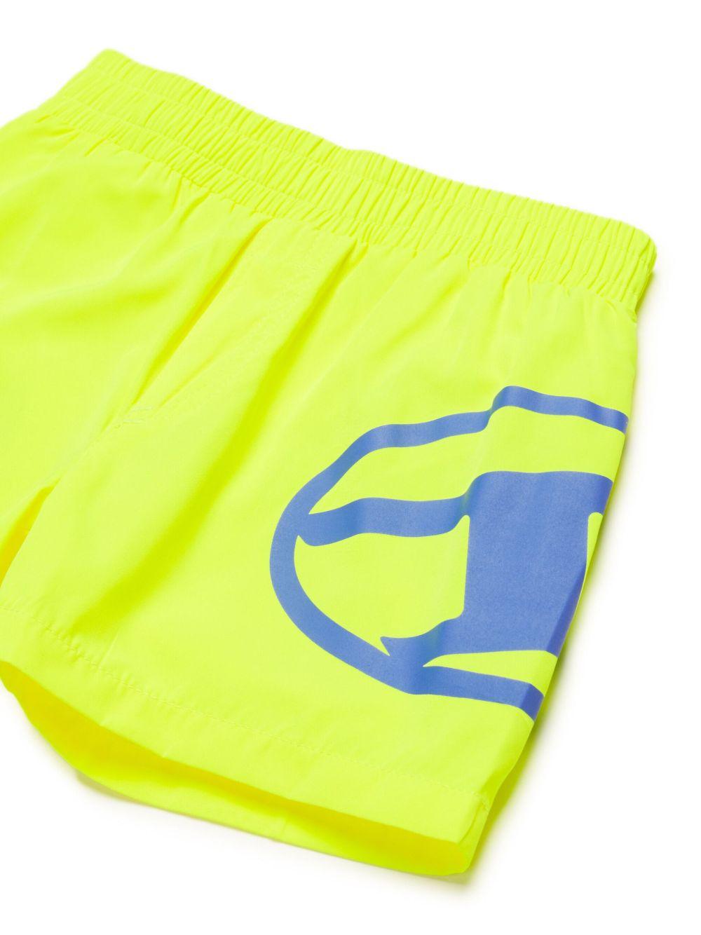 Costume giallo fluo Oval-D neonato
