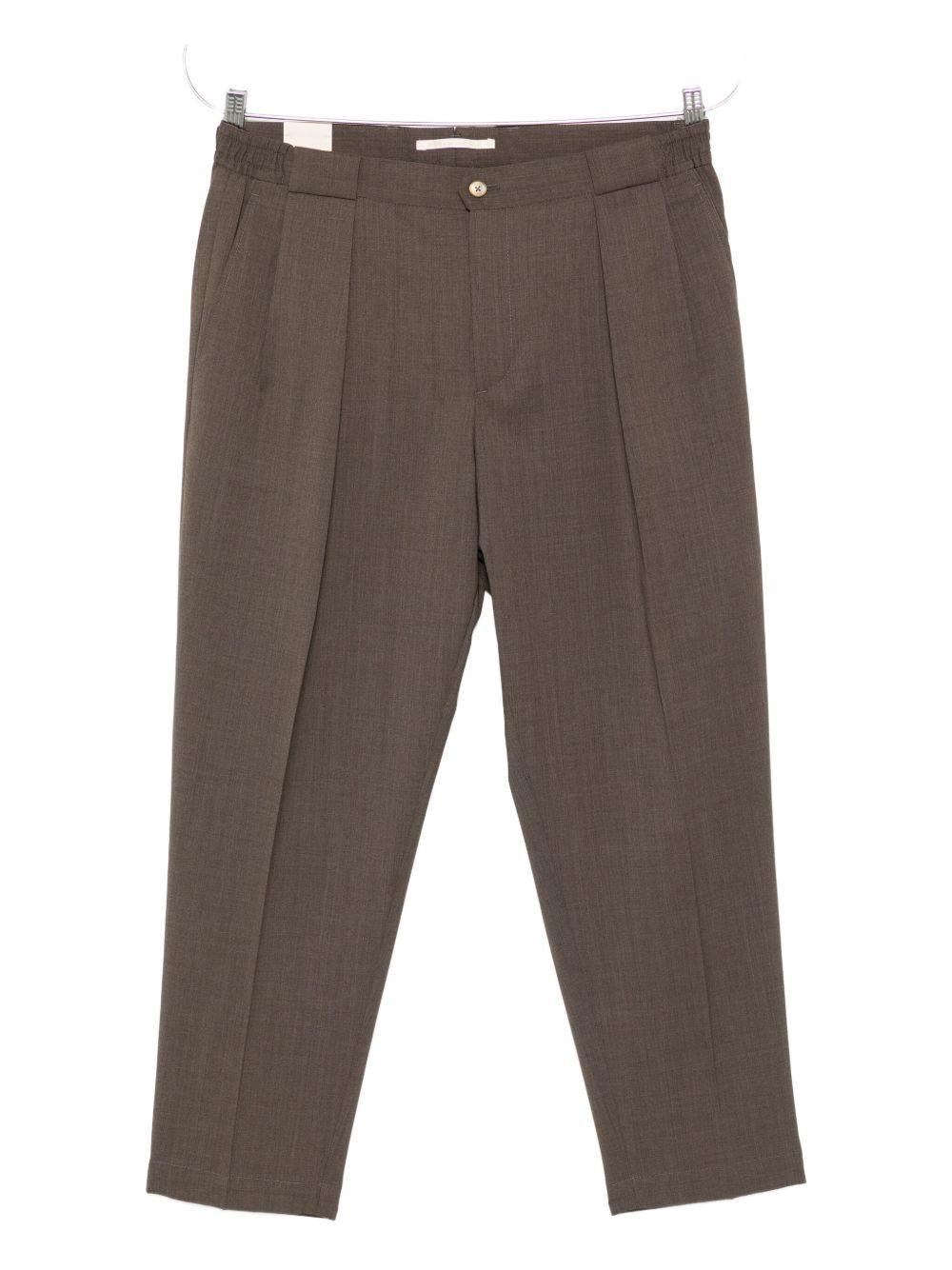 Pantaloni Plissé PORTOBELLOS400100 00053 BRIGLIA 