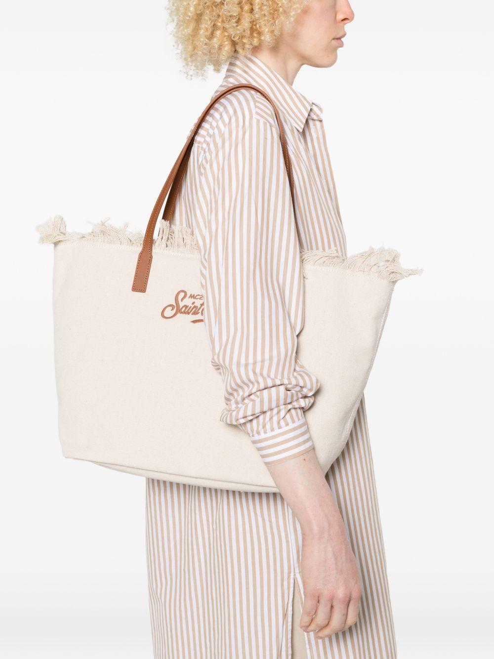Borsa shopper con frange CBF0001 00302L MC2 SAINT BARTH 