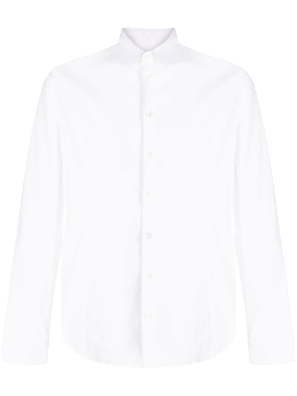 Camicia slim bianca