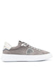 Sneakers temple suede grigio antracite uomo