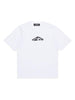 T-shirt bianca logo icon