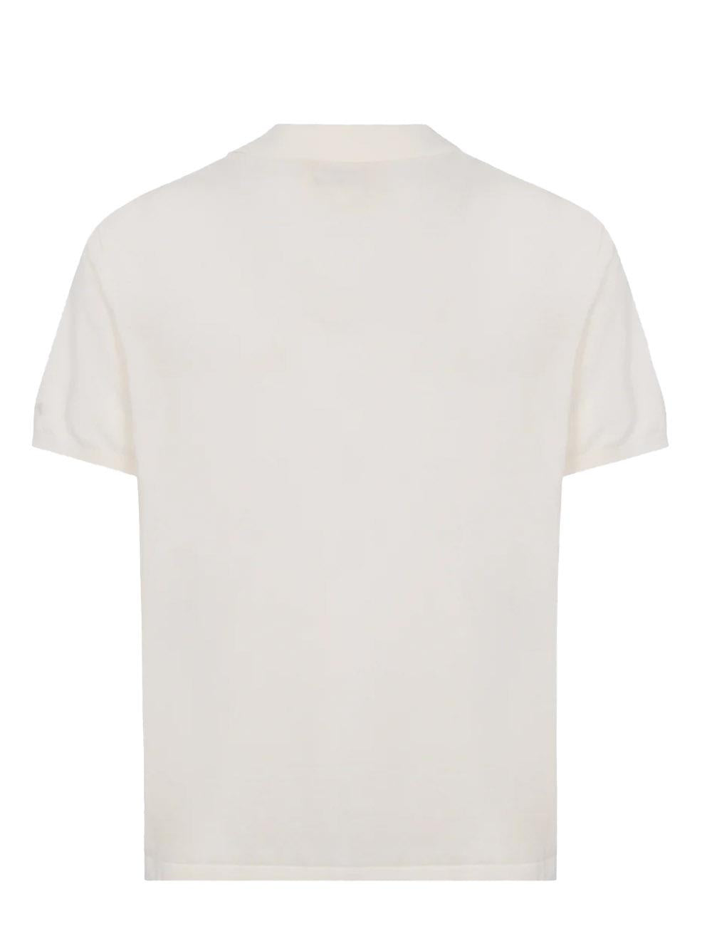 Polo Sloan in maglia bianca SLO0001 00136H MC2 SAINT BARTH 