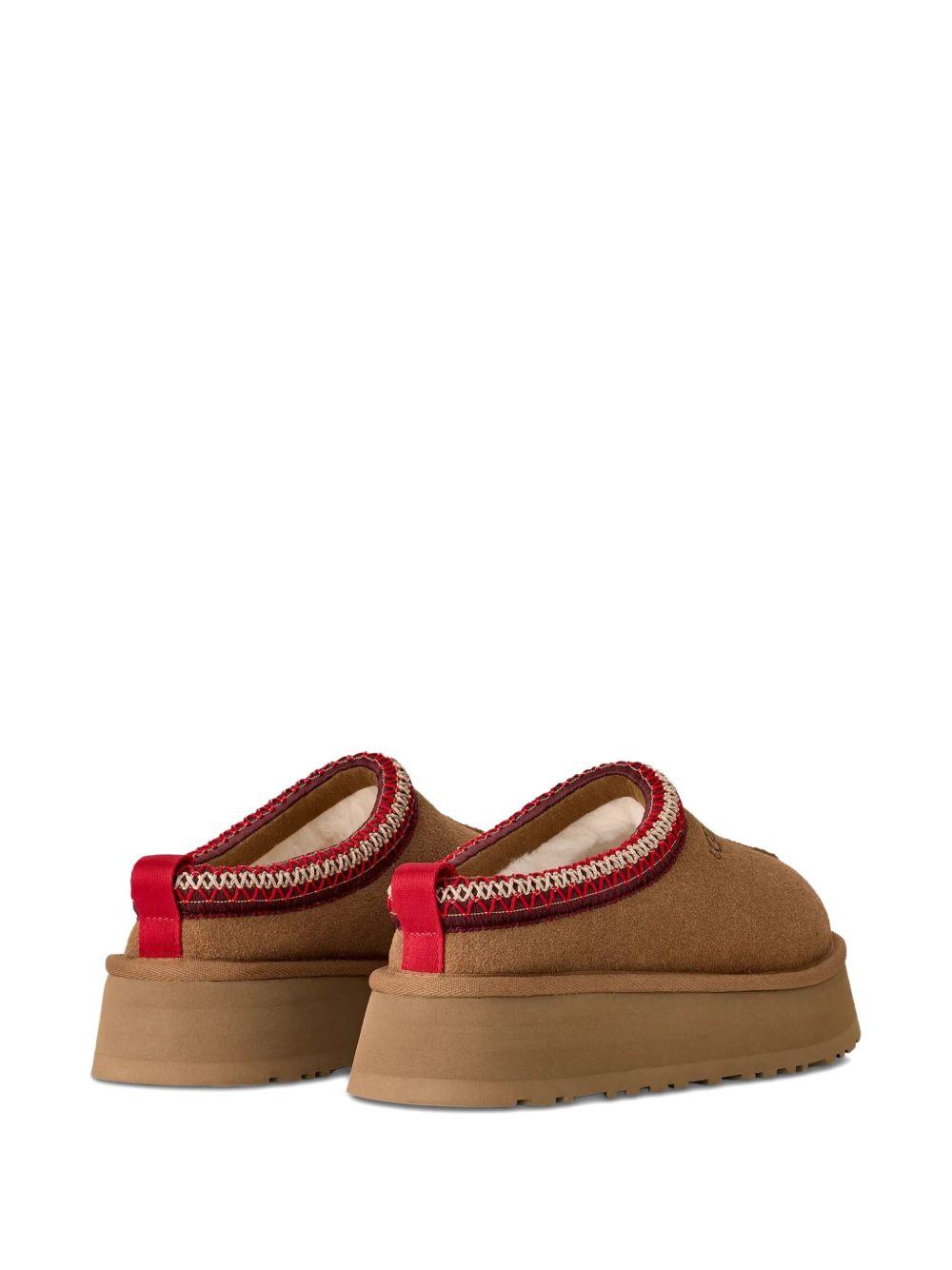 Slippers chestnut in camoscio con cuciture a contrasto 1174471 CHE UGG 