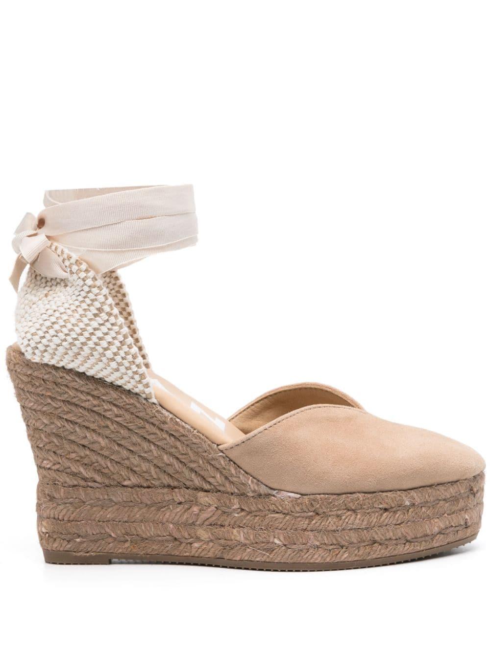 Espadrillas Hamptons heart beige scamosciato W16WH VINTAGETAUPE MANEBI 