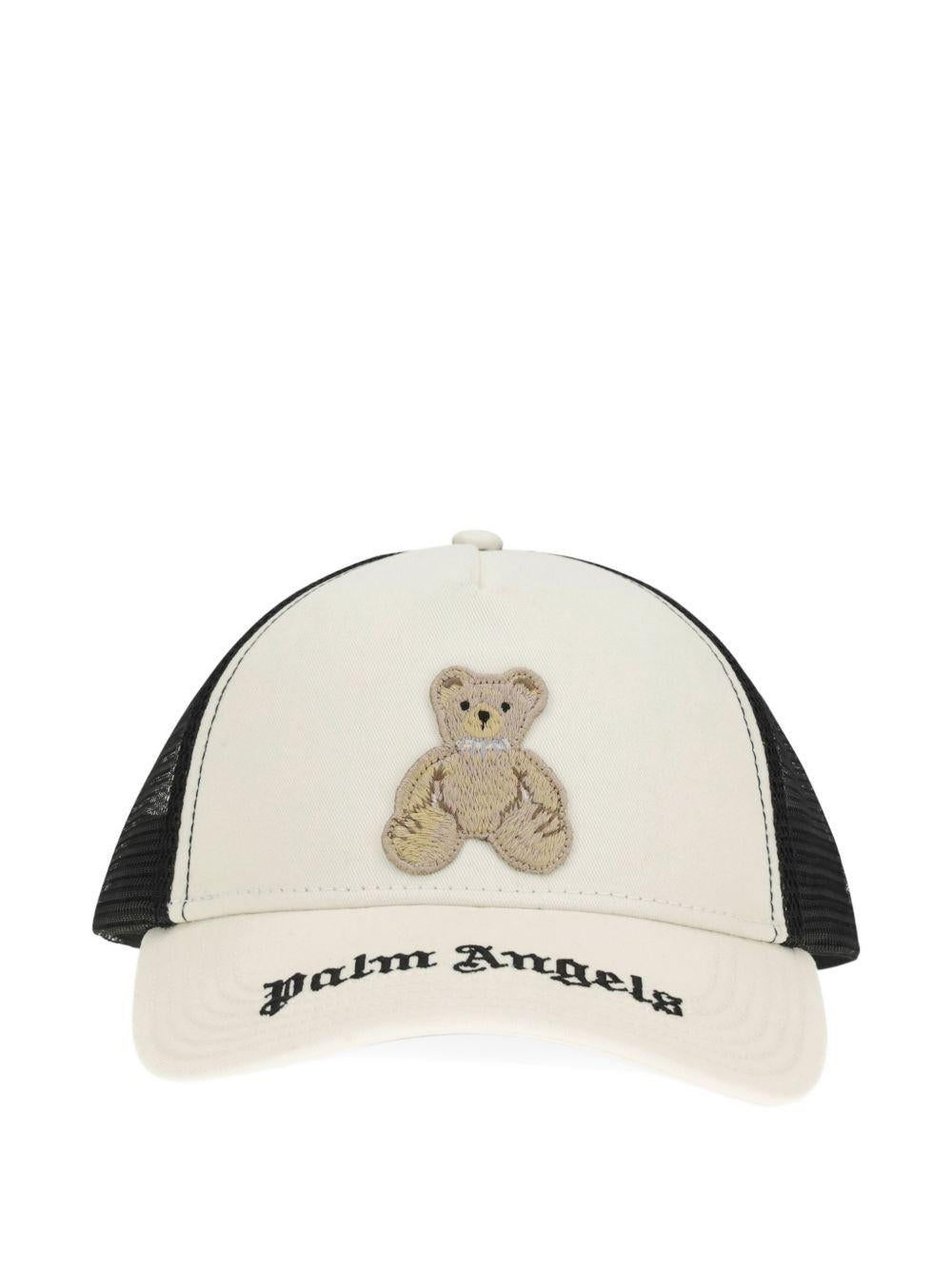Cappellino trucker con patch orsetto PMLB068S26FAB004 0360 PALM ANGELS 