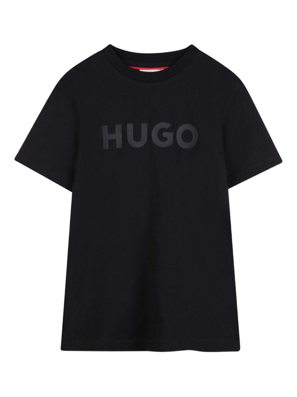 T-shirt con logo G01014 09B HUGO KIDS 