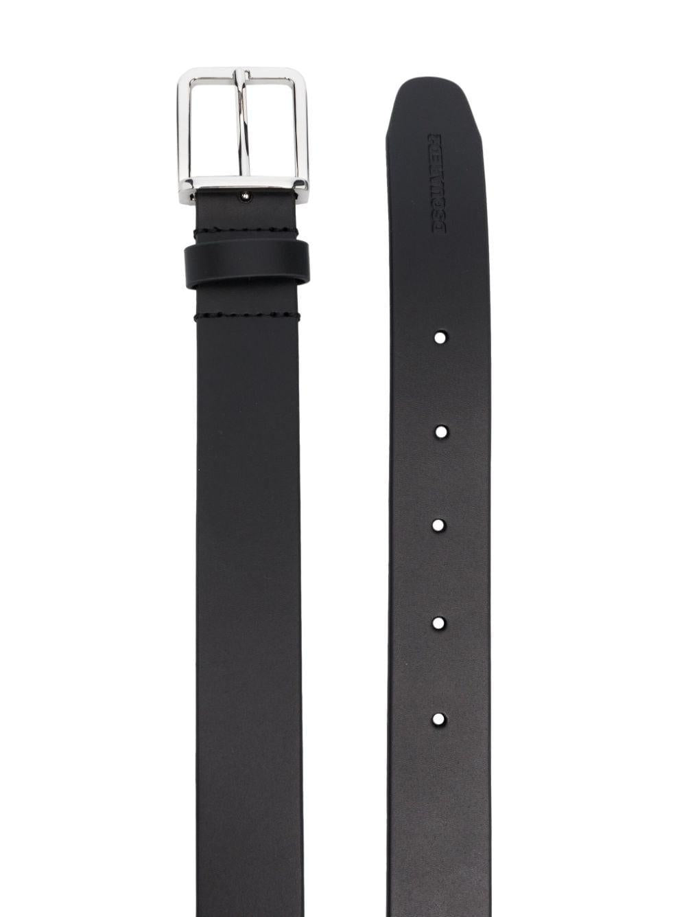 Cintura nera unisex DQ1556D005Z DQ900 DSQUARED KIDS 