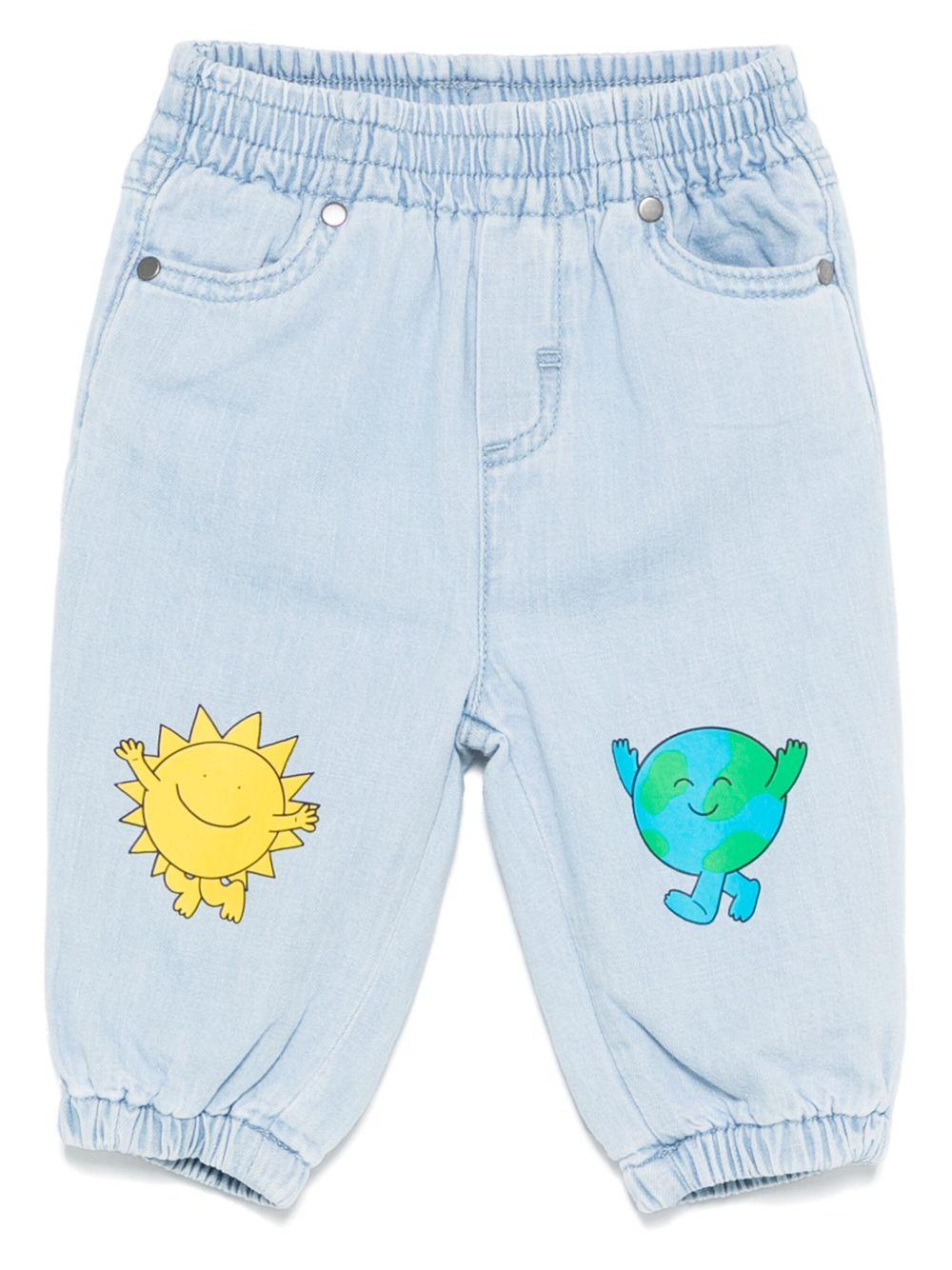 Jeans Earth Friends per Bambini TX6520Z0522 606 STELLA MCCARTNEY KIDS 